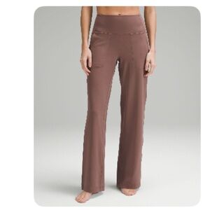 Lululemon dark oxide size 10 wide leg align